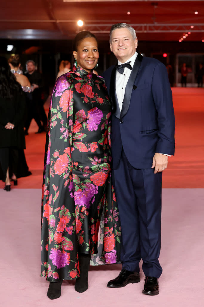 Nicole Avant and Ted Sarandos