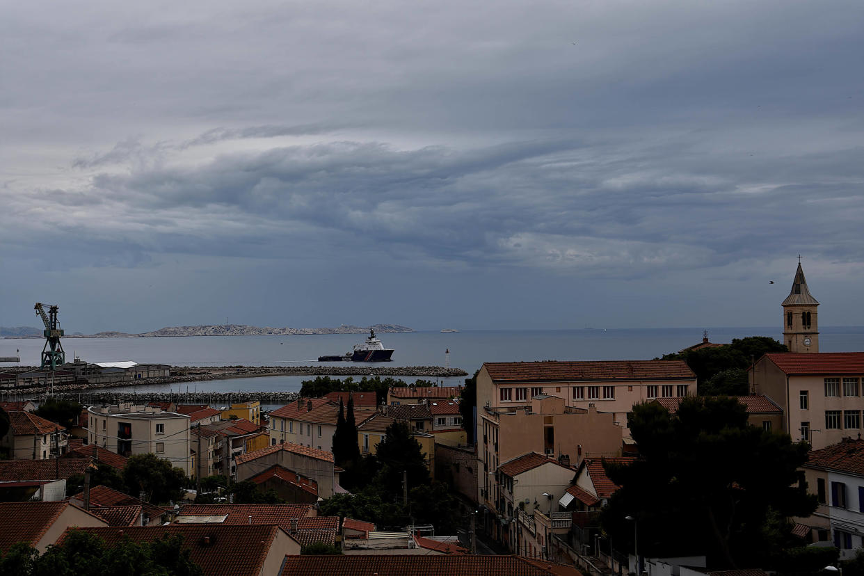 Météo : qu’est-ce que le « marais barométrique », qui provoque une météo à front renversé en France ? (Photo prise à Marseille le 20 mai 2023) 