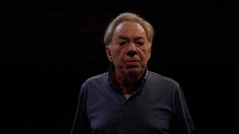 Andrew Lloyd Webber, has accused the Government of ???idiocy??? after the ???blunt instrument??? of its self-isolation rules resulted in the cancellation of performances of his West End show Cinderella. Picture date: Monday July 19, 2021. (Photo by PA Video/PA Images via Getty Images)