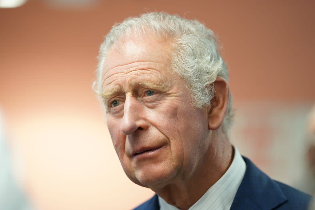 The Prince of Wales at the official opening of the new Meta offices in north London. Picture date: Wednesday March 30, 2022. (PA Wire)