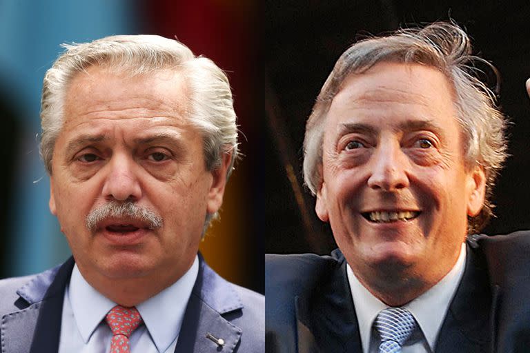 Alberto Fernández y Néstor Kirchner