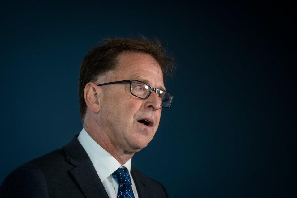 Minister of Health, Adrian Dix speaks at a press conference addressing the recent cyber-attack and potential data breach of Health Employers Association of British Columbia in Vancouver, B.C. on August 1, 2023