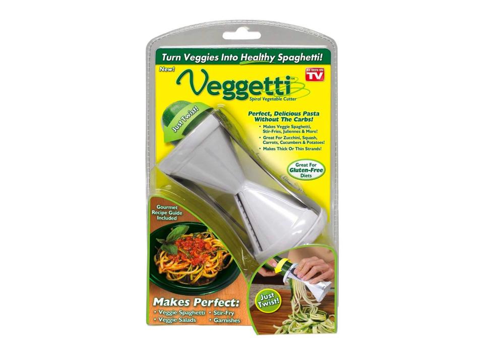 Cook up something healthy with this vegetable spaghetti tool.  (Source: Amazon)