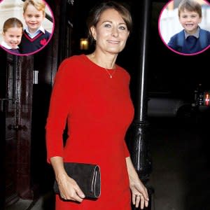 Carole Middleton Encourages Prince George Princess Charlotte Prince Louis Get Bit Muddy