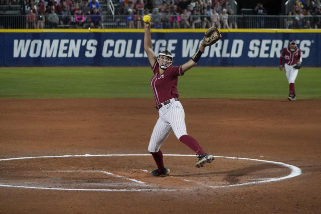 Alabama defeats UCLA, 6-0, to advance in Women's College World Series