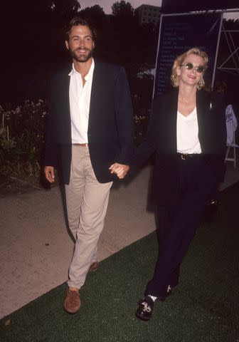 getty Rob Lowe and wife Sheryl Berkoff