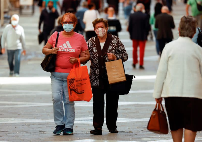 Non-essential shops and services reopen for business after a seven-week-long shutdown in Malta