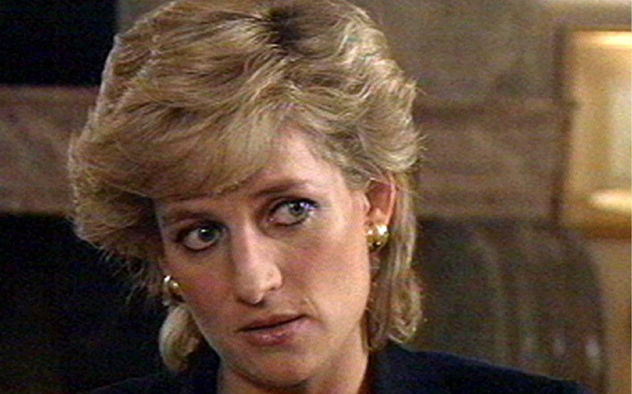 Princess Diana was interviewed by Martin Bashir on BBC Panorama in 1995 - BBC TV REUTERS