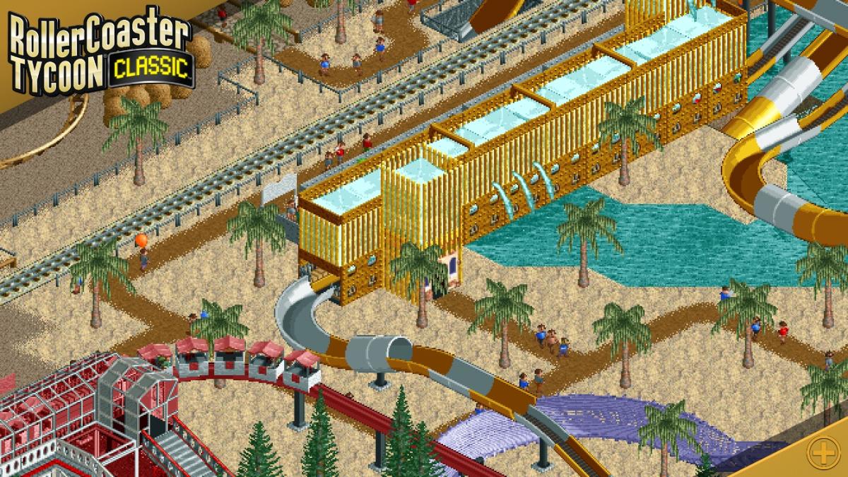 RollerCoaster Tycoon Classic Android Gameplay Video. 