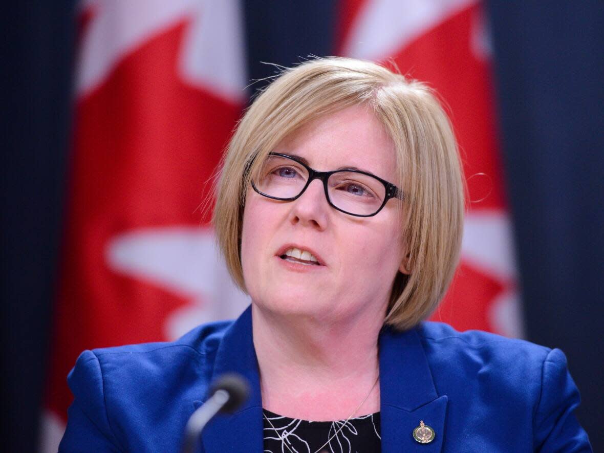 Employment Minister Carla Qualtrough says those who lose their jobs because they refused to be vaccinated might be ineligible for EI. (Sean Kilpatrick/The Canadian Press - image credit)