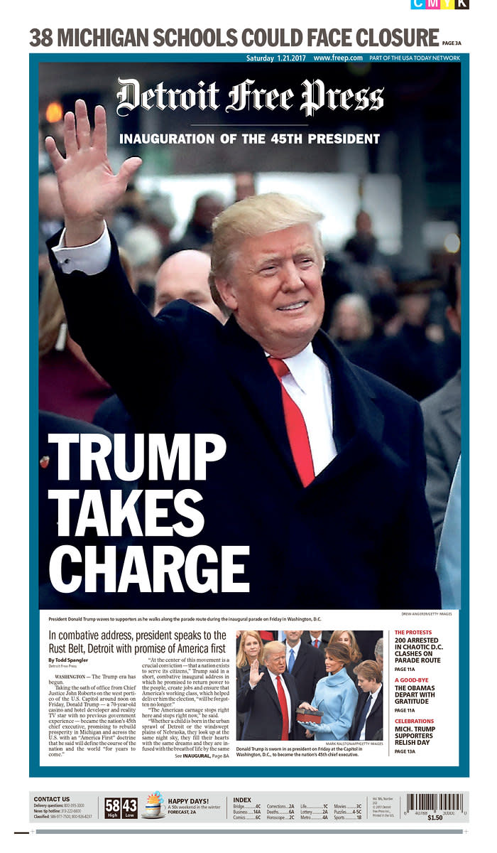 <p>Detroit Free Press, Detroit, Mich. (newseum.org) </p>