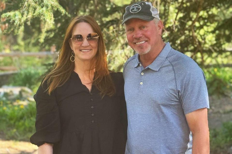 <p>Ree Drummond/Instagram</p> Ree Drummond and husband Ladd