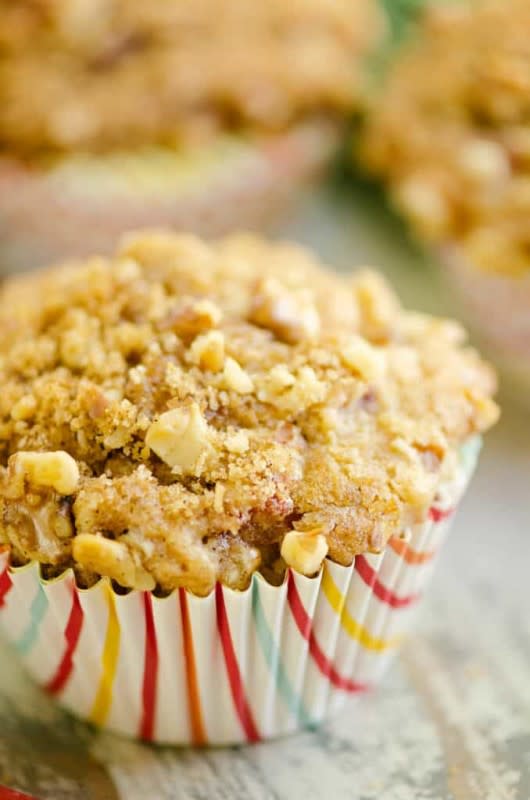 <p>The Creative Bite</p><p>The brown sugar and buttermilk batter is the base for these tasty muffins.</p><p><strong>Get the recipe:<a href="https://www.thecreativebite.com/rhubarb-streusel-muffins/" rel="nofollow noopener" target="_blank" data-ylk="slk:Rhubarb Streusel Muffins;elm:context_link;itc:0;sec:content-canvas" class="link rapid-noclick-resp"> Rhubarb Streusel Muffins</a></strong></p><p><strong>Related: <a href="https://parade.com/844814/pamnelson/25-muffin-recipes-perfect-for-breakfast-brunch-snacks-or-dessert/" rel="nofollow noopener" target="_blank" data-ylk="slk:35 Grab-and-Go Muffin Recipes That Work Any Time Of Day;elm:context_link;itc:0;sec:content-canvas" class="link rapid-noclick-resp">35 Grab-and-Go Muffin Recipes That Work Any Time Of Day</a></strong></p>