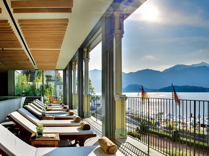 Grand Hotel Tremezzo's Lake Como Sleep Ritual is offered at the award-winning T Spa.