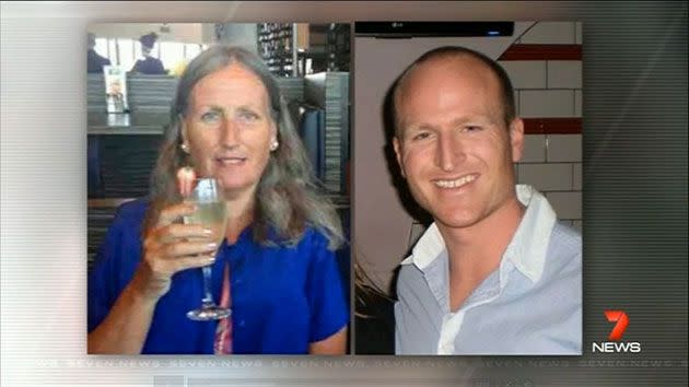 Steven Bailey has been arrested over the disappearance of his mother, Penny. Photo: 7 News