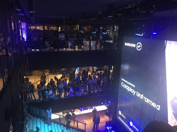 Samsung's event space opened in 2016