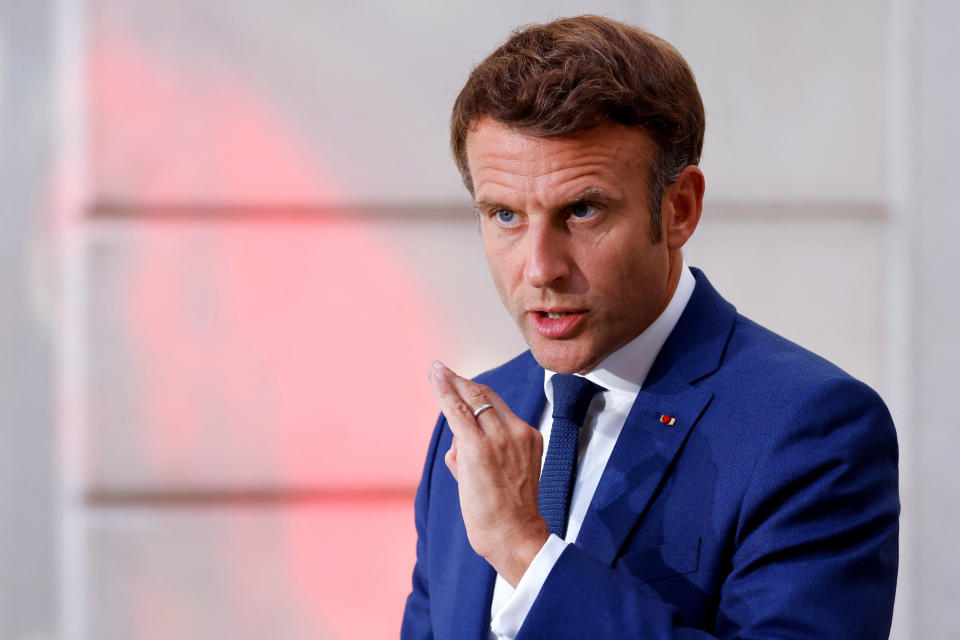 馬克宏（Emmanuel Macron）是法國史上最年輕的總統。圖片來源：REUTERS