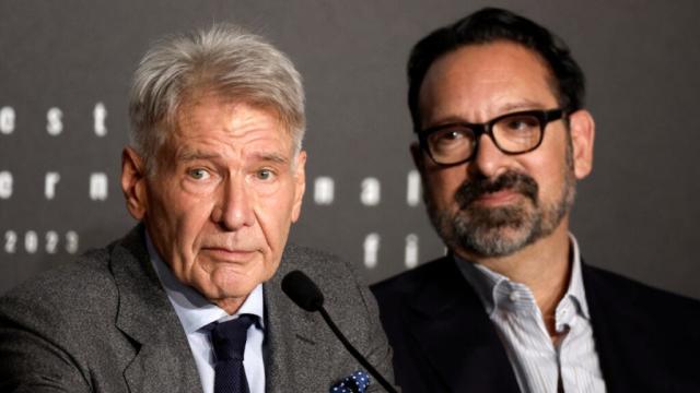 Harrison Ford fights back tears in emotional Indiana Jones interview