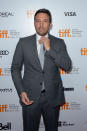 BEST: In "Argo," Ben Affleck sports some unfortunate hair and an even stranger-looking beard, but at the film's TIFF premiere, the actor sported a much shorter 'do (and only a ltitle bit of stubble). And that grey suit? Totally working for him.