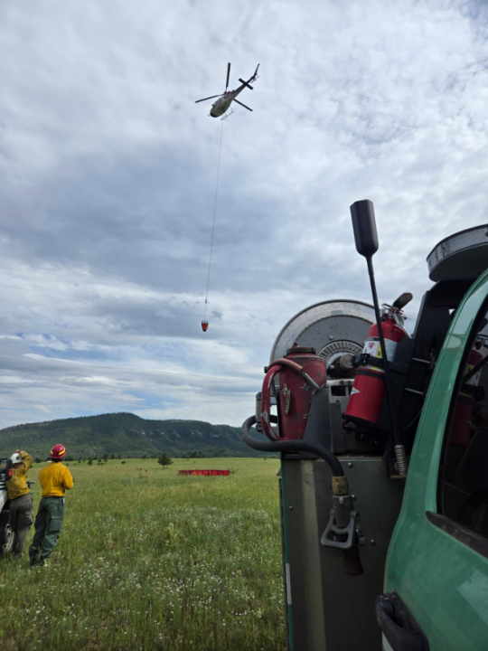 UPDATE: Oakridge Fire at .25 acres, no community threat