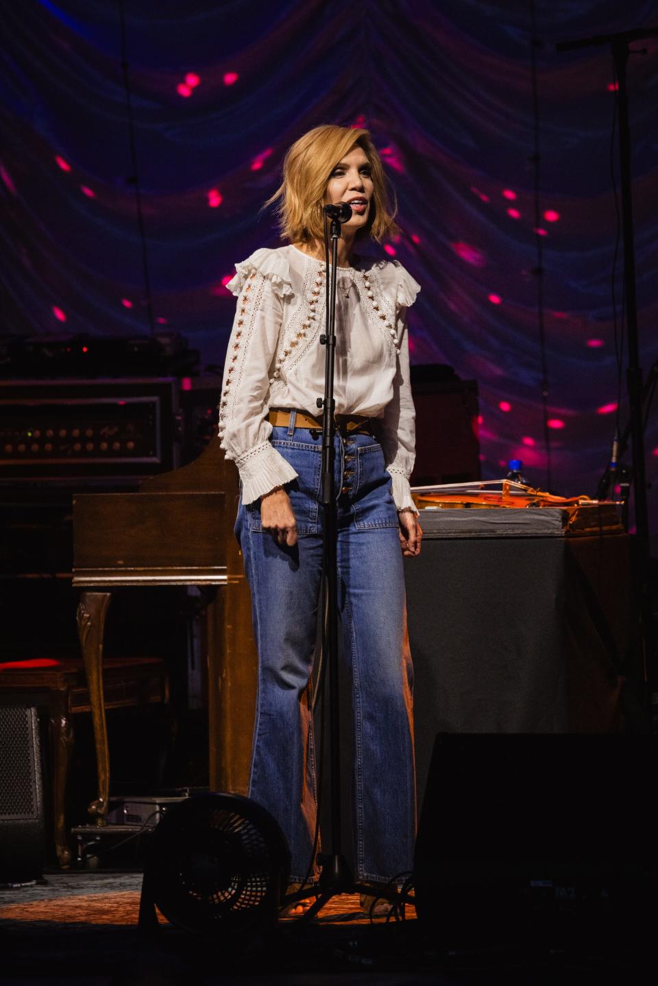 Alison Krauss shared the Wolf Trap stage with Robert Plant for their June 18 concert at the Virginia venue.