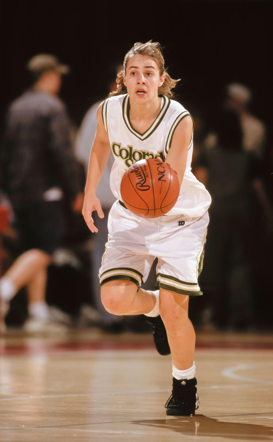 Hammon playing for Colorado State in a first round game of the NCAA tournament in March 1996.<span class="copyright">David Madison—Getty Images</span>