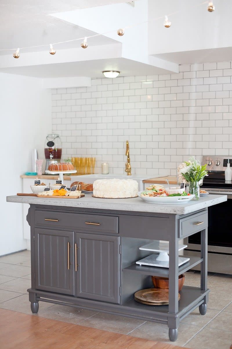 kitchen islands upcycled