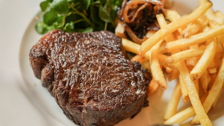 Steak frites at Hawksmoor