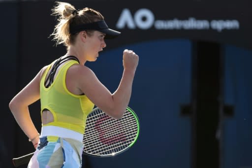 Ukraine's Elina Svitolina came to the rescue for one of her fans