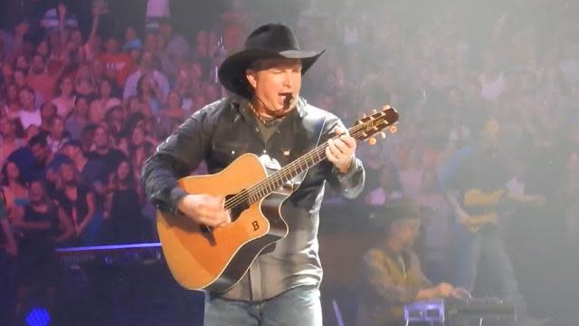 Garth Brooks definitely doesn't regret retiring from music in 2000 to raise his three daughters Taylor, 22, August, 20, and Allie, 18, from his first marriage to Sandy Mahl. In a new interview with <em>People</em>, the 53-year-old country superstar explains his big -- and rare -- decision to walk away from the spotlight. Following his split from Mahl in 2000, he and his daughters lived in a one-bathroom bunkhouse on his ranch in Oklahoma. "People said, 'How could you walk away from music?'" he recalls. "But being a dad -- there's nothing that can touch that." PHOTOS: Stars Share Pics of Their Cute Kids PEOPLE Garth admits that at first, he "didn't know" his own kids. "I'd just stare at them," he says. "I knew their sweet faces and their dispositions. But I didn't know who they were." But that changed when he started engaging in familiar parenting activities like packing school lunches, doing chores and participating in after-school activities. "The dads across the soccer field looked at me as a dad just like them," he says. "And I was very grateful." But now that his kids have all graduated from high school, Garth has more time to get back to the music. His latest album, <em>Man Against Machine</em>, is already certified platinum. "Our statement has always been the same: We got one baby left in high school and then we'll figure out what's left for me and Ms. Yearwood," he told ET's Nancy O'Dell in November 2013 about his future plans for he and his wife, fellow country star Trisha Yearwood. A year later last November, he became visibly choked up while speaking about the years spent raising their daughters in a press conference announcing his big comeback: "I found my purpose for the rest of my life," he said. VIDEO: Hunter Hayes Teases Garth Brooks Collaboration Watch the video below to hear him dish to ET on his new music, as well as his touching surprise for Teresa Shaw, a fan battling cancer.