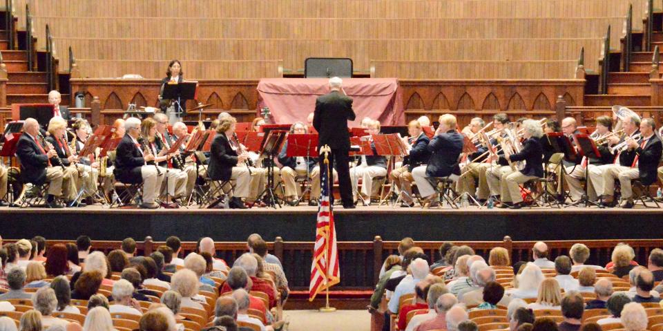 The Atlantic Wind Ensemble plays a free Memorial Day concert on Saturday in the Great Auditorium.