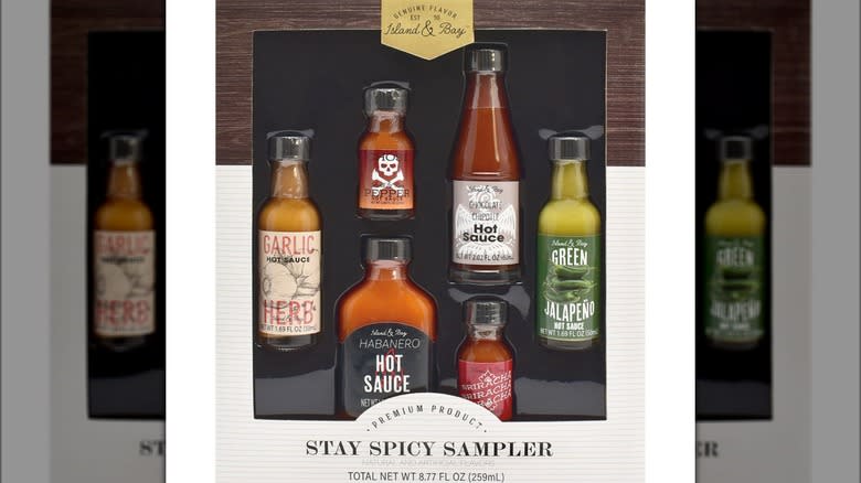 hot sauce sampler box