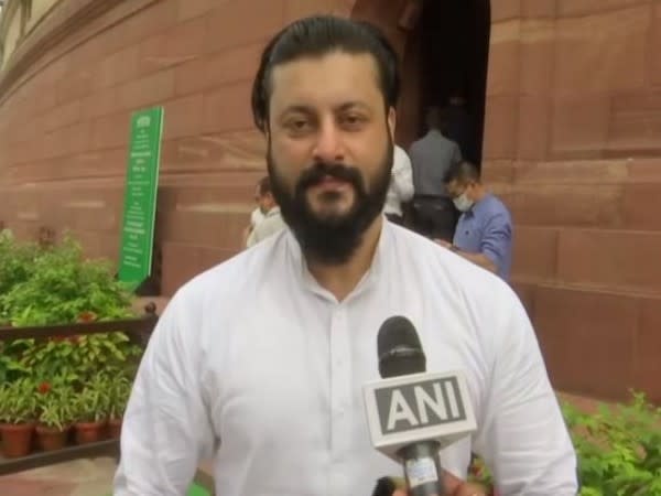 Biju Janta Dal Lok Sabha MP from Odisha, Anubhav Mohanty (Photo/ANI)