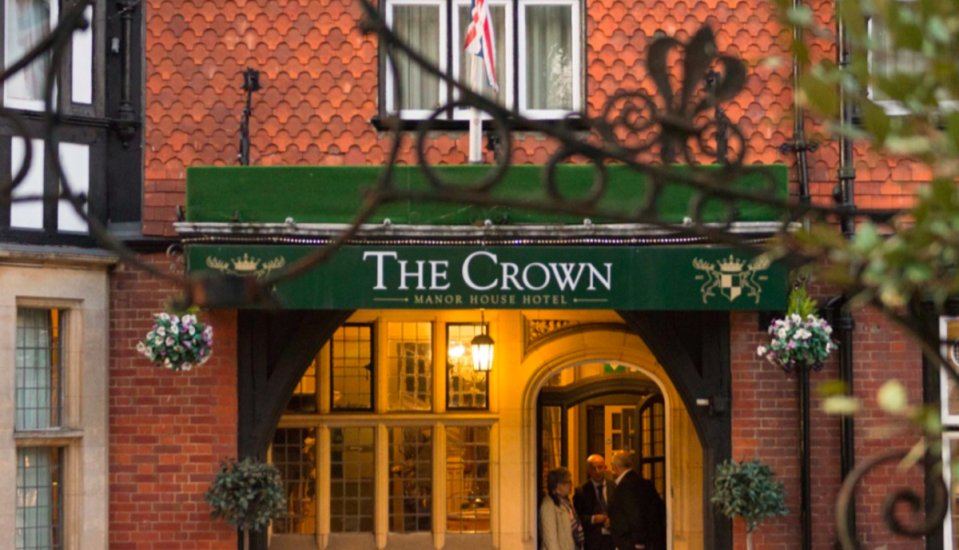 This hotel is right in the thick of the New Forest’s centre (The Crown Manor House Hotel)