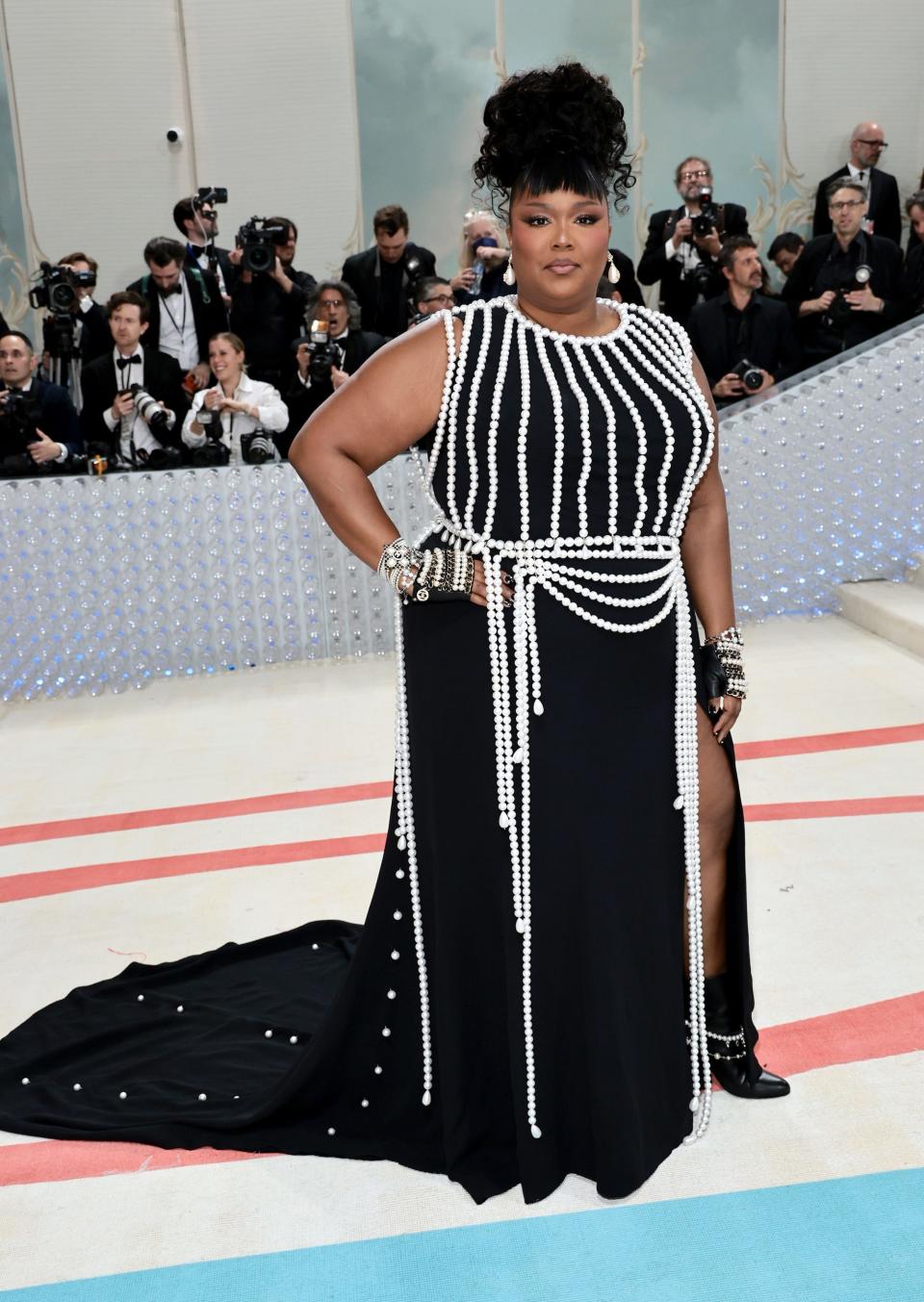 Lizzo attends the 2023 Met Gala.
