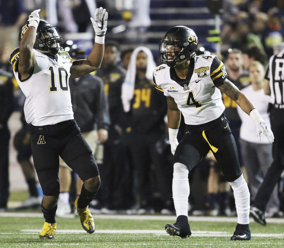 Appalachian State finished the 2017 season 9-4 after beating Toledo in the Dollar General Bowl. (AP Photo/Dan Anderson)