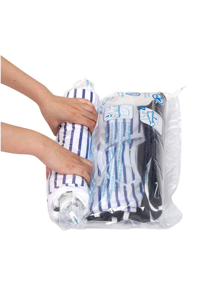Hibag 12 Travel Roll-Up Space-Saving Compression Bags