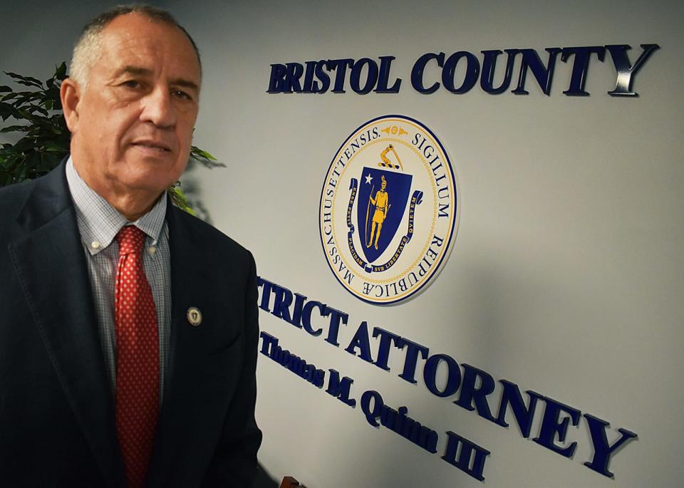 Bristol County District Attorney Thomas Quinn has pledged to clear a backlog of more than 1,000 untested rape kits, some of which date back to the 1990s.
