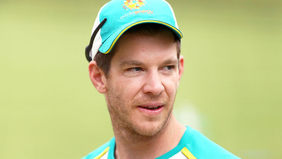 Pictured here, former Aussie Test cricket captain Tim Paine.