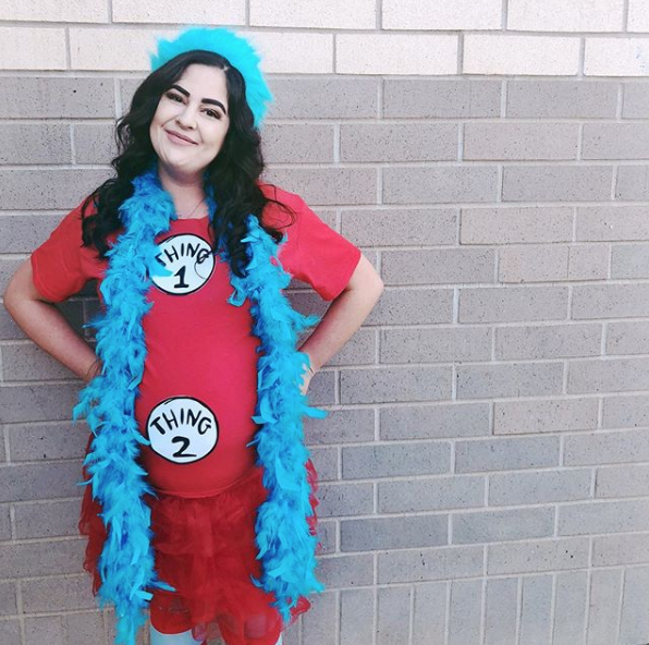 Thing 1 and 2 Costume