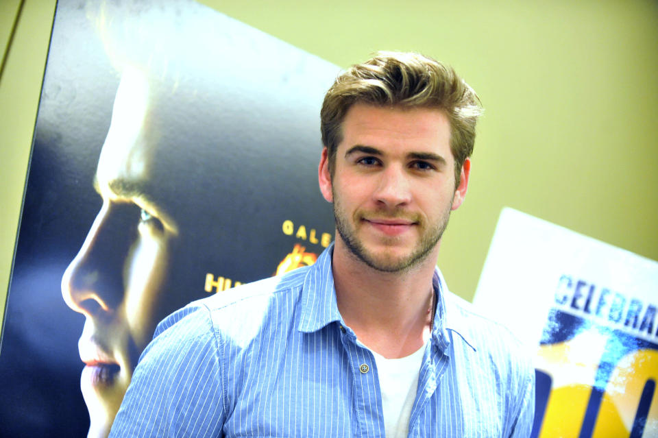 Liam Hemsworth attends the Australians In Film screening of Lionsgate's "The Hunger Games" on March 29, 2012 in Beverly Hills, California. (Photo by Toby Canham/Getty Images)