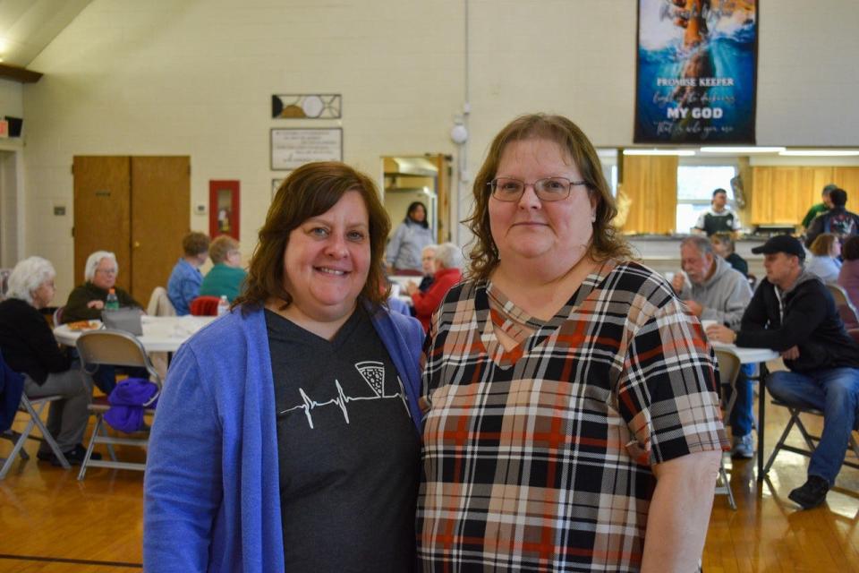 Sisters Theresa Herman and Brenda Fisher created Pizza Party for the Pantry to help their community and honor the memory of their parents. The event is now in its 11th year.