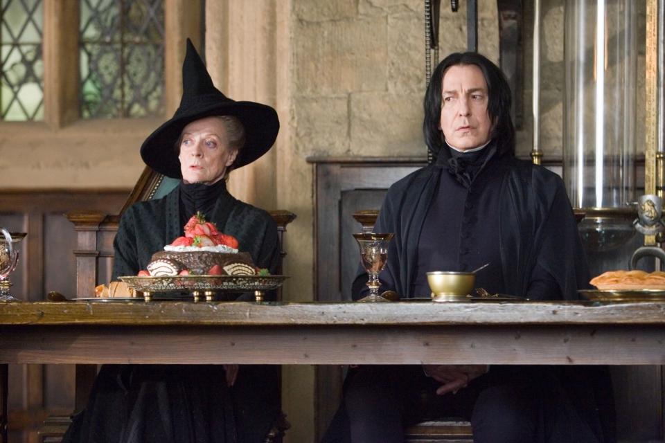 Minerva McGonagall und Severus Snape