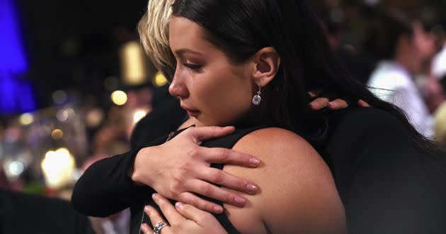 Foster dedicated her award to children Anwar and Bella (pictured) who have also been diagnosed with Lyme disease. Photo: Getty