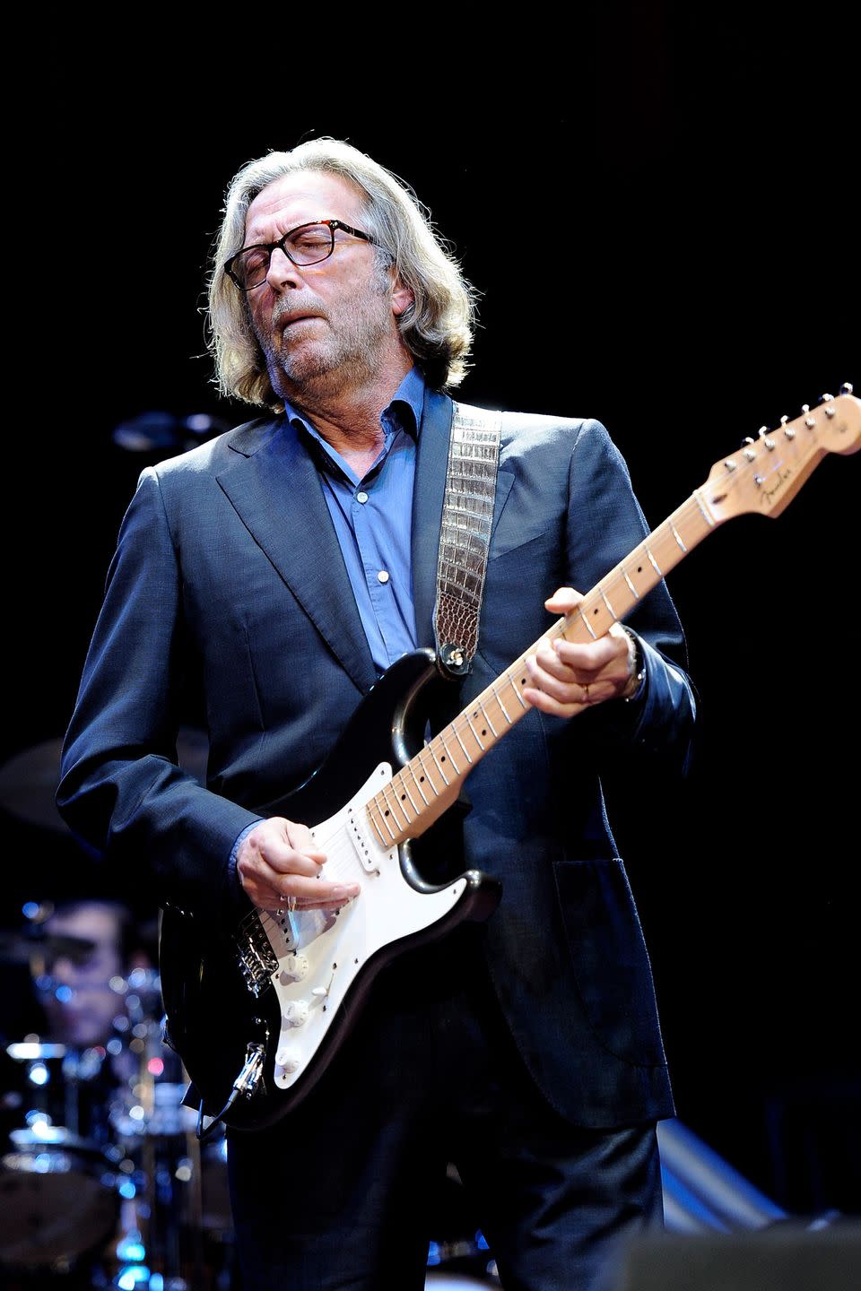 <p>The English guitarist struggled with his alcohol addiction for much of his early career. After the birth of his son in 1986, Clapton made the decision to truly get sober and has continued to live in sobriety ever since. </p><p><em>H/T: <a href="https://www.vanityfair.com/style/2007/11/clapton200711" rel="nofollow noopener" target="_blank" data-ylk="slk:Vanity Fair;elm:context_link;itc:0;sec:content-canvas" class="link ">Vanity Fair</a></em></p>