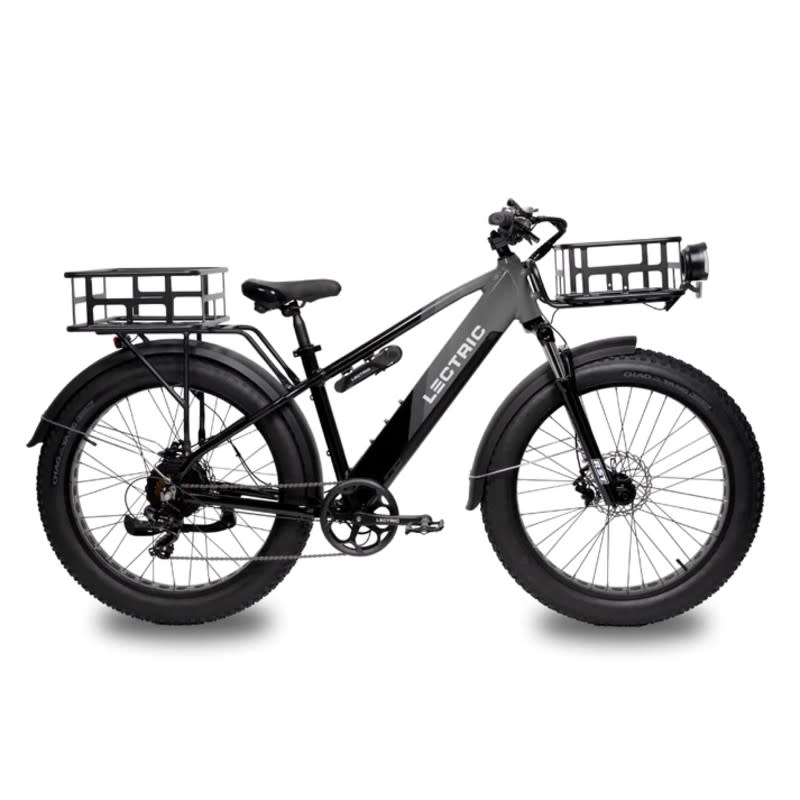 Adventure opportunities are limitless with accessory options for the XPeak.<p>Lectric EBikes</p>