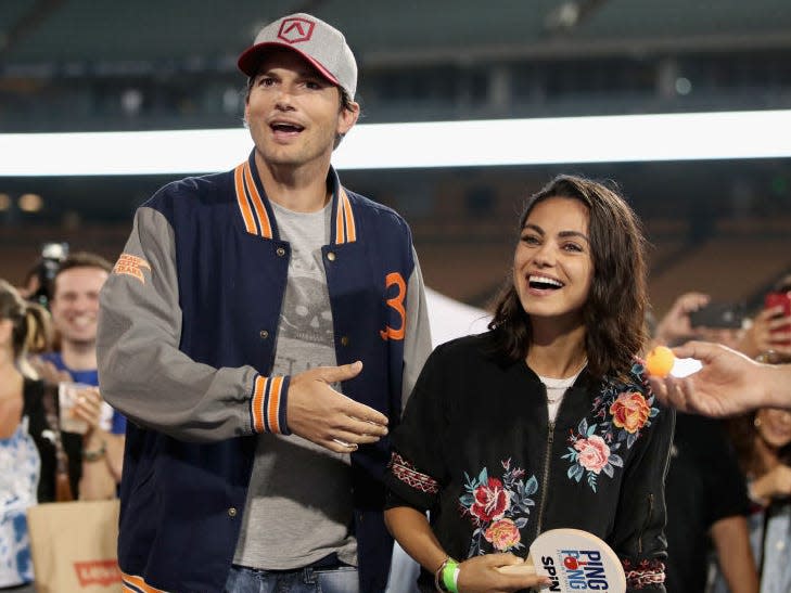 ashton kutcher mila kunis