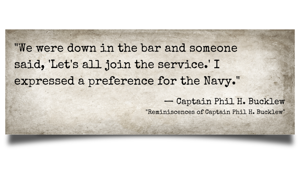 Quote by Capt. Phil Bucklew