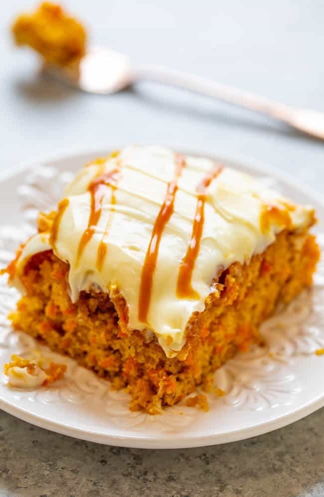 <a href="https://www.averiecooks.com/salted-caramel-carrot-cake/" target="_blank" rel="noopener noreferrer"><strong>Get the Salted Caramel Carrot Cake recipe from Averie Cooks</strong></a>