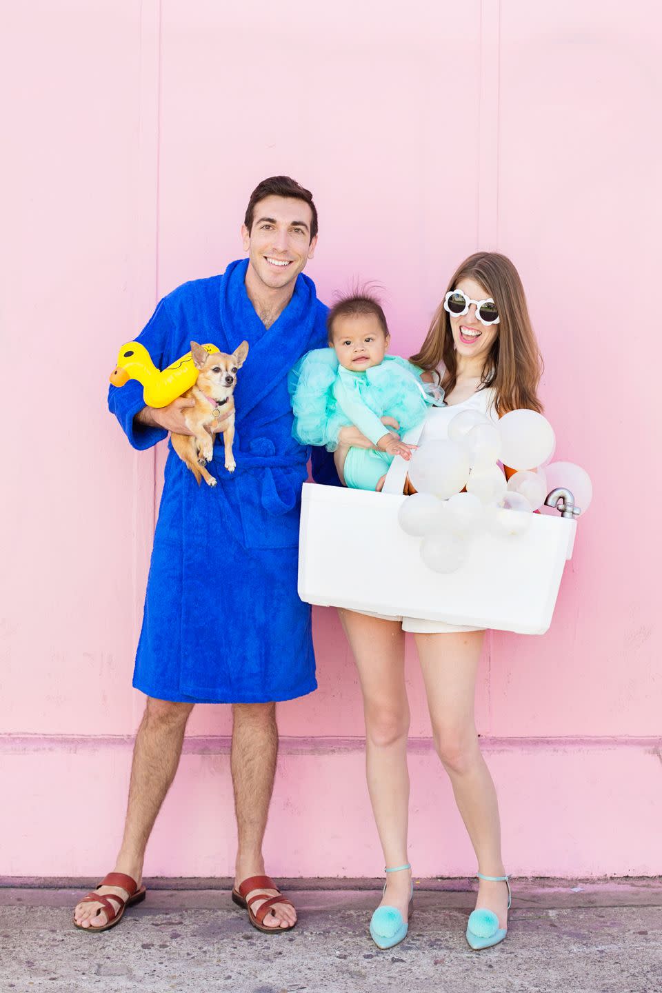 1) DIY Family Bath Time Costume